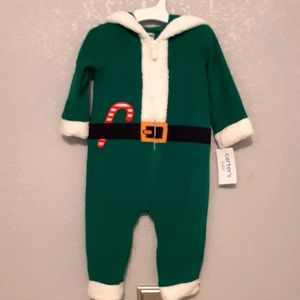 9 months Christmas fleece clothing